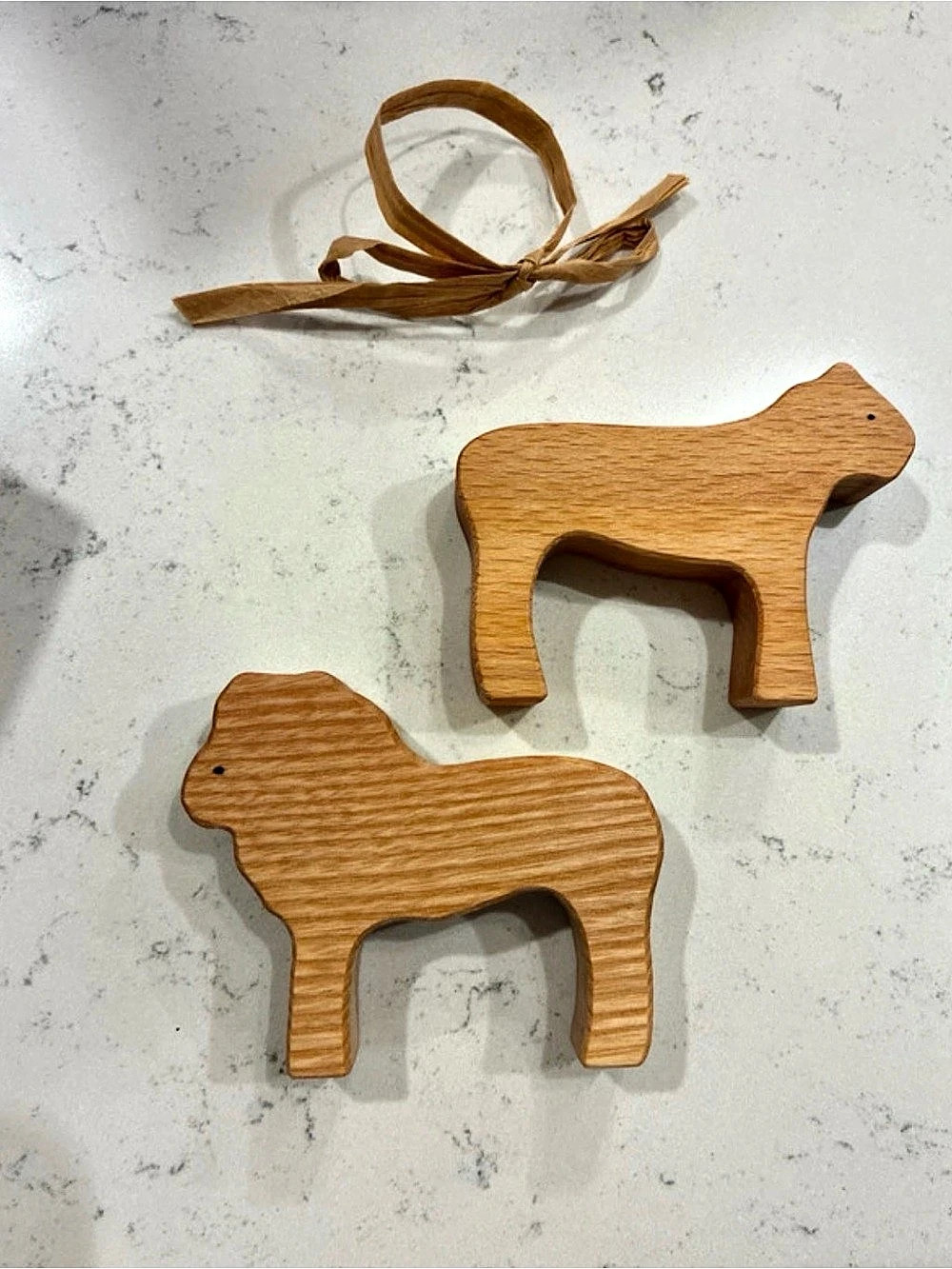 Ovamora Wooden Animals Lion/Lioness